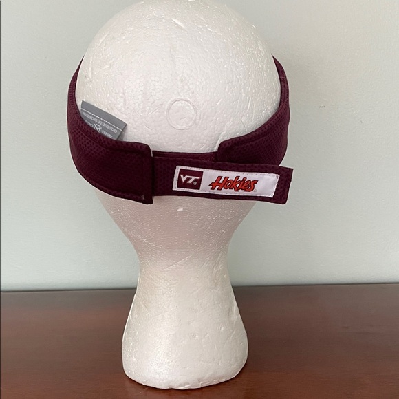 New Era Maroon and Gray Women's Visor - Picture 3 of 9